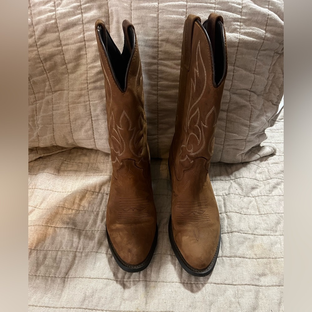 Brown Masterson boots Co. size 9 1/2D